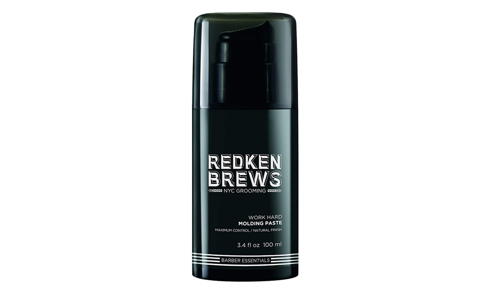 Spray de fixation work hard de Redken Brews